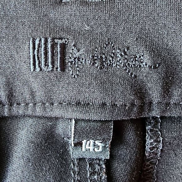 Kut From The Kloth Trouser Skinny Black Dress Dress Pants Womens 14S Short - Picture 5 of 8